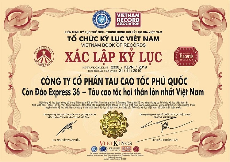 tàu Côn Đảo Express 36
